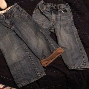 Bundle of Janie & Jack denim & Gap Jeans